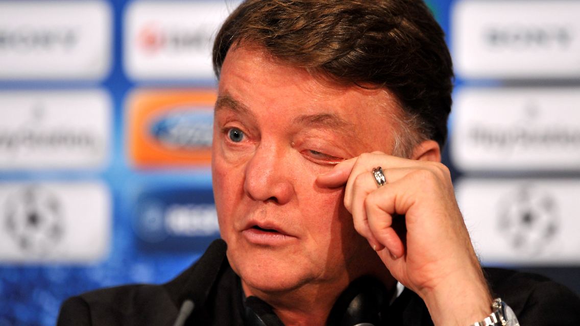 Fußballlehrer: Louis van Gaal.