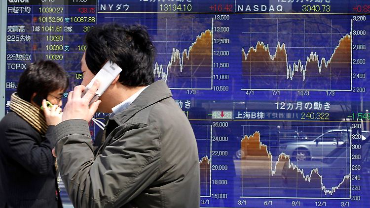 Der Nikkei schließt im positiven Bereich.