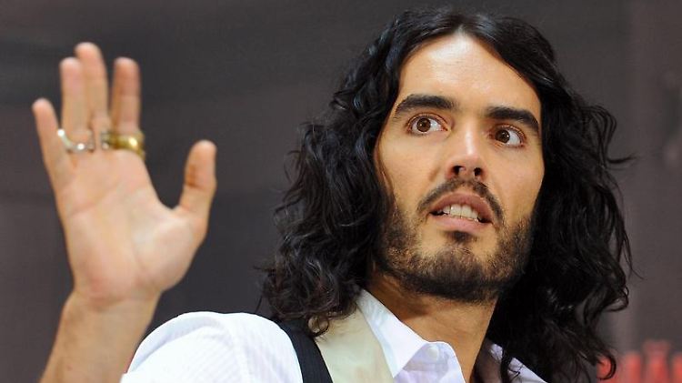 Offensichtlich ein Appleianer: Russell Brand.