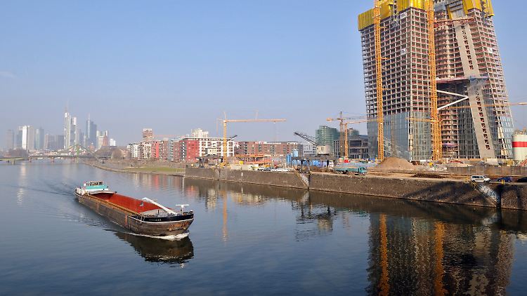 Der Neubau der EZB in Frankfurt am Main: Haben die Notenbanker die Lage im Griff?