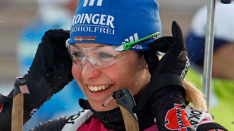 In beeindruckender Manier: Magdalena Neuner.
