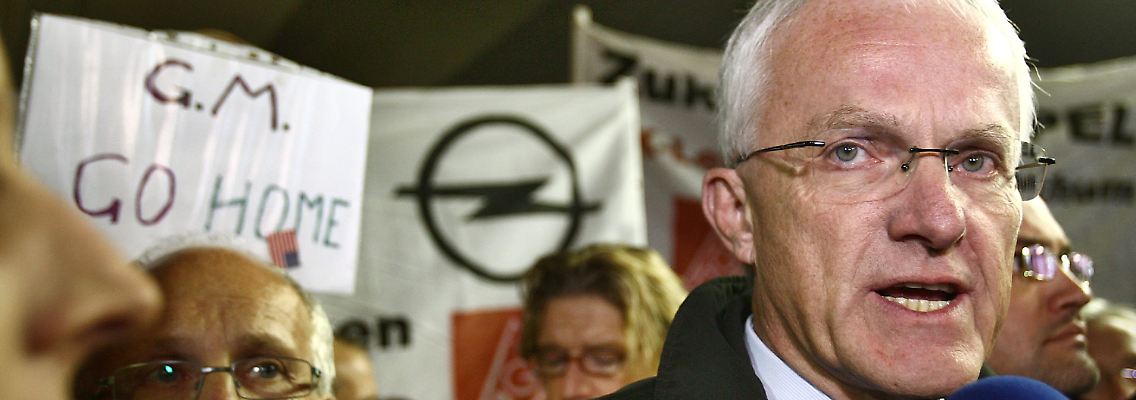 NRW-Ministerpräsident Jürgen Rüttgers fordert den Erhalt möglichst vieler Arbeitsplätze.