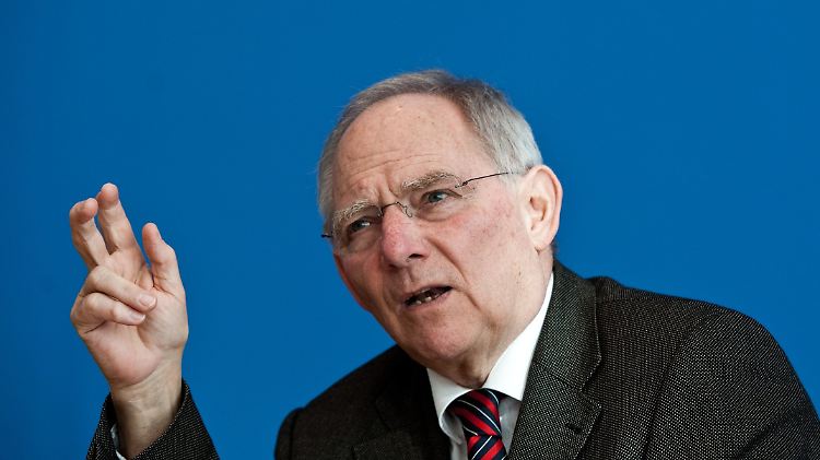 Schäuble hat in seiner Rechnung noch einige Unbekannte.