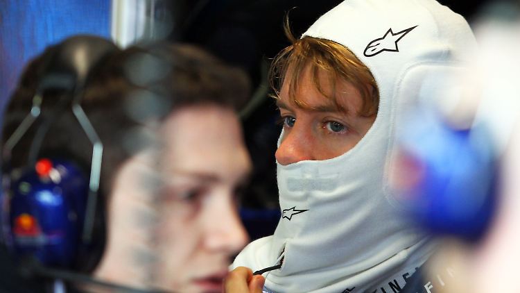 Bei Sebastian Vettel läuft es noch nicht rund. 