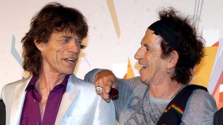 Mick Jagger und Keith Richards.