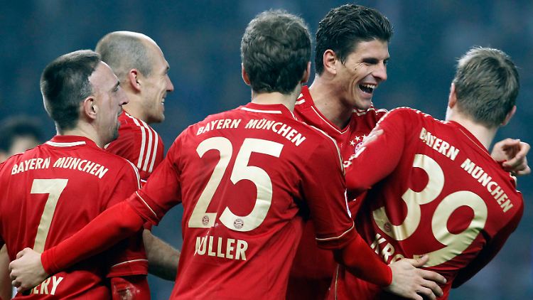 Den Bayern reichten sechs Tore zum Sieg - weniger als gewöhnlich.