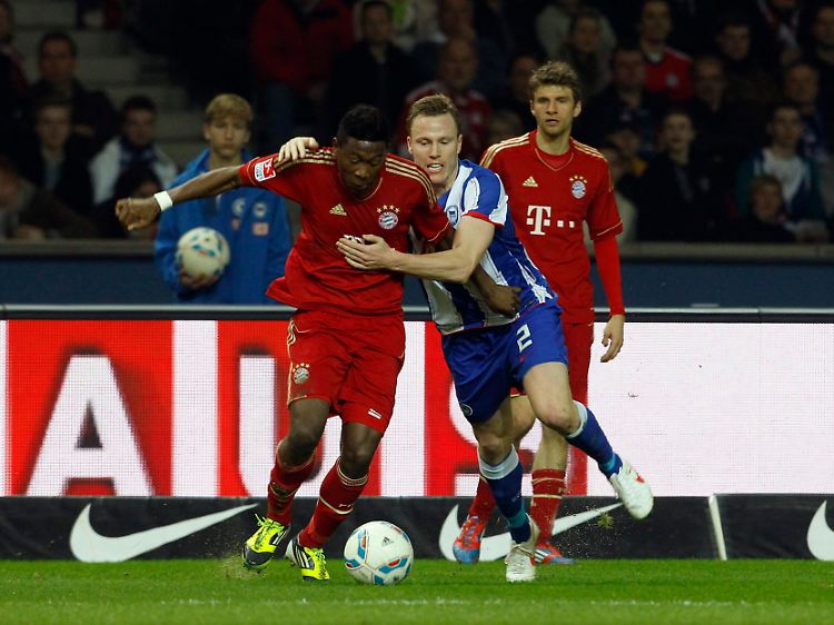 Ex-Bayer Christian Lell stand gegen die Münchner wie das gesamte Team auf verlorenem Posten.