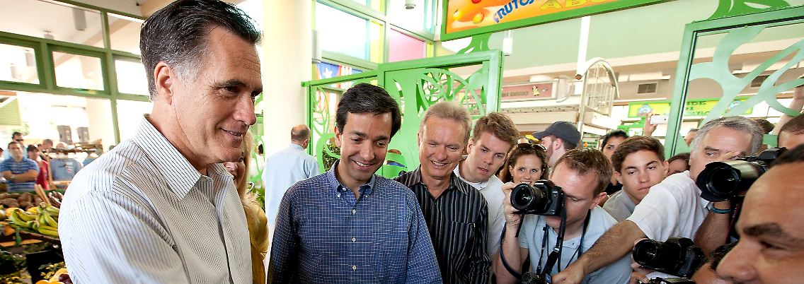 Mitt Romney kommt bei seinen Parteigängern in Puerto Rico gut an.