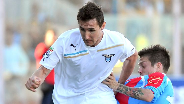 Bleiben auf Tabellenplatz drei: Miroslav Klose und Lazio Rom.