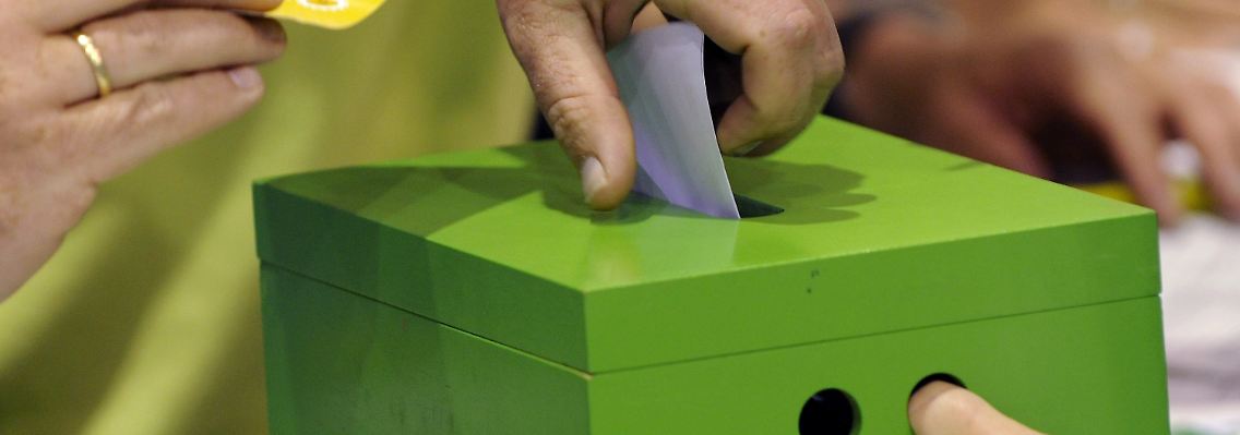 "Grüne, an die Urnen", könnte es heißen, wenn es ambitionierte Grüne geben sollte.