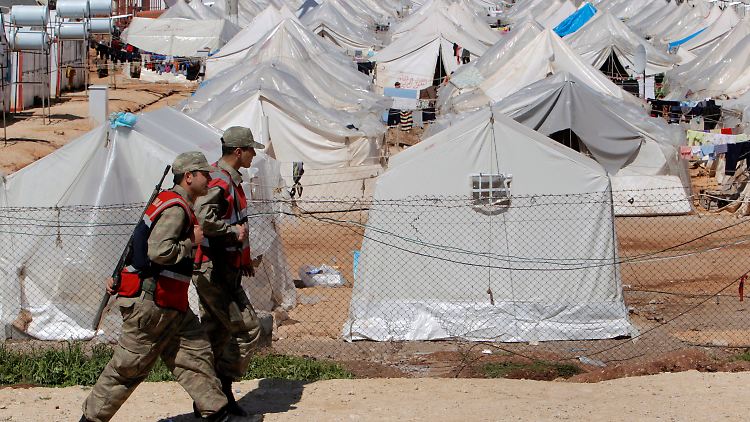 Ein Flüchtlingslager für Syrer in der Türkei.
