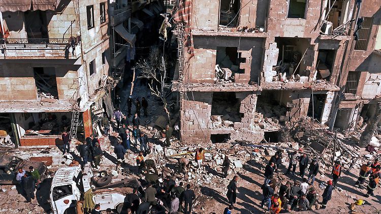 Am Wochenende starben bei Anschlägen in Aleppo rund 30 Menschen.