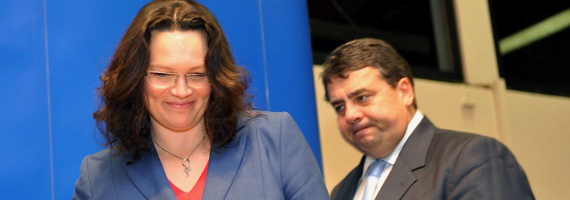 In den vergangenen Jahren hat es bei uns eine Art Kündigungskultur gegeben. Wenn einem an der Spitze etwas nicht gepasst hat, hat er eben gekündigt: Andrea Nahles.