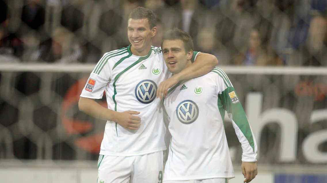 Von Wolfsburg nicht zu halten: Spielmacher Zvjezdan Misimovic (r.).