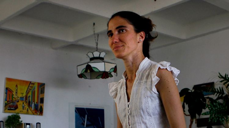 Yoani Sánchez bloggt seit 2007.