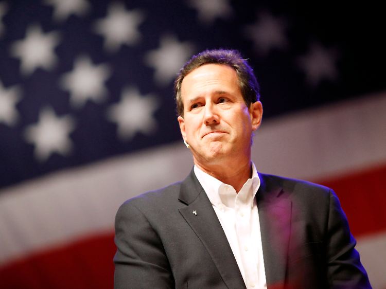 "Familie und Glauben sind ein wichtiger Teil einer freien Wirtschaft": Rick Santorum.