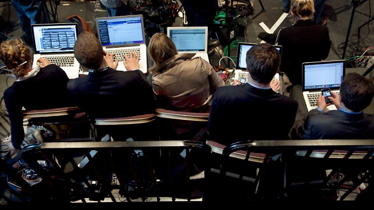 Jede Rede wird genau analysiert: Der US-Wahlkampf ist auch ein mediales Großereignis.