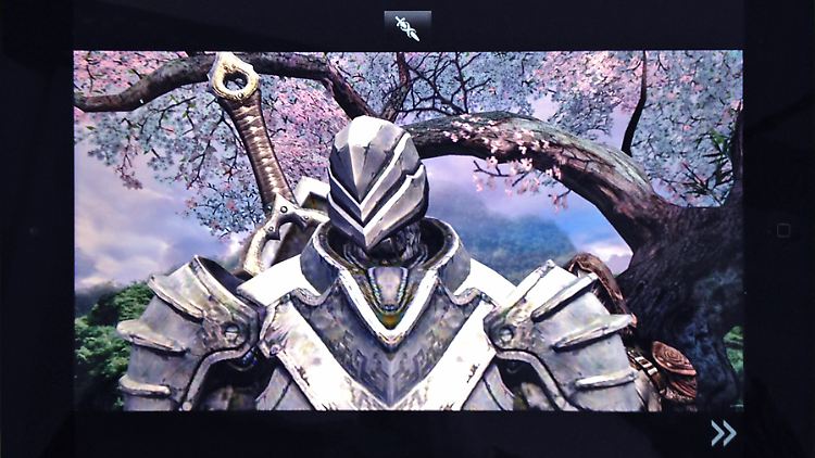 Das Spiel "Infinity-Blade-II" ist für das neue iPad ein Belastungstest.