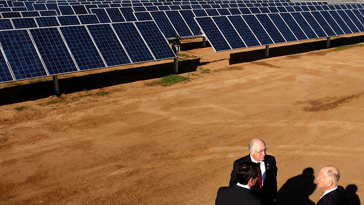 Eine Solaranlage in El Grove, Kalifornien. Unfaire Beihilfen für chinesische Produzenten sorgen seit Monaten für Gesprächsstoff.