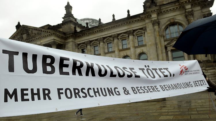Zwischen 2006 und 2010 wurden in Deutschland 23.600 Tuberkulose-Erkrankungen registriert.