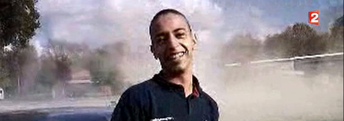 Mohammed Merah auf einem Bild, das der Fernsehsender France 2 verbreitete.