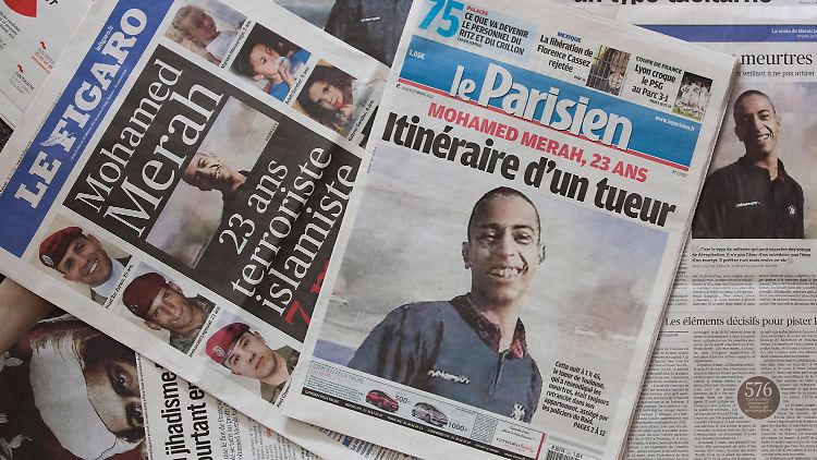 Mohammed Merah: Einsatzkräfte erschießen den 23-Jährigen nach einem heftigen Feuergefecht.