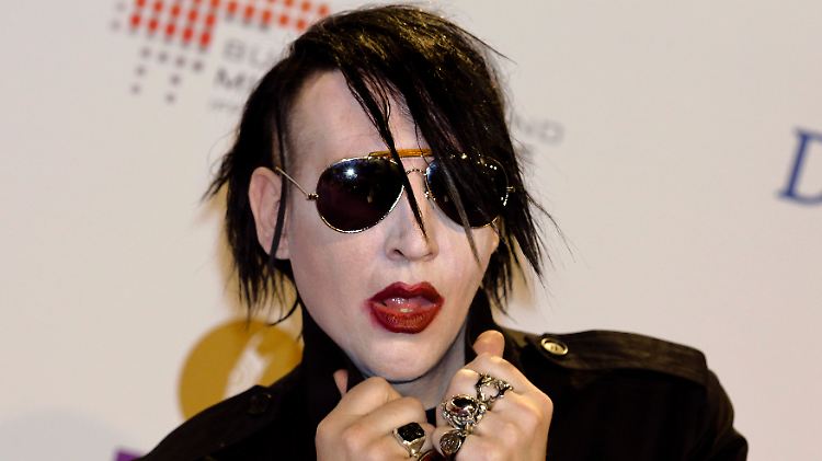 Auf jeden Fall ein Hingucker: Marilyn Manson im März 2012.