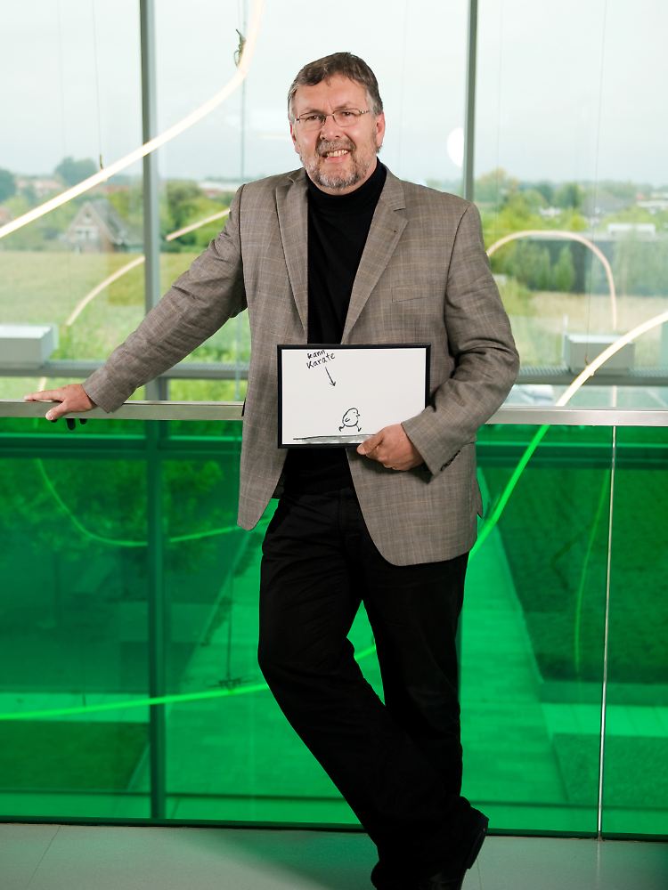 Der Stammzellforscher Hans Schöler im Max-Planck-Institut in Münster.