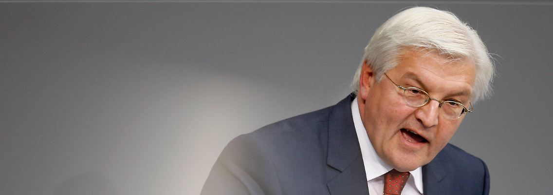 "Vernebeln als Strategie, das hat Methode in dieser Koalition", so Steinmeier.