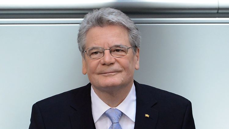 Joachim Gauck: "Wir lassen unser Land nicht im Stich."