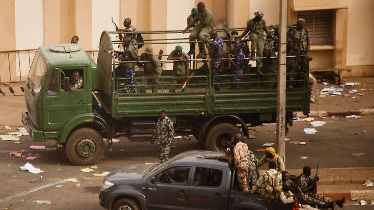 Die malische Armee hat nicht nur die Regierungsgebäude, sondern auch die staatlichen Medien in Bamako übernommen.