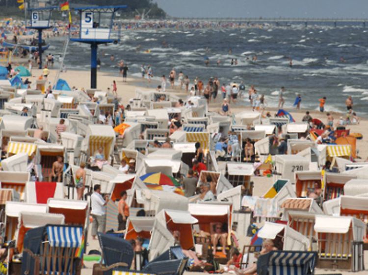 Am Ostseestrand von Usedom bspw. kann man unbesorgt baden gehen.