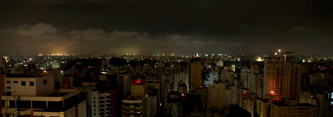 Blick auf São Paulo.