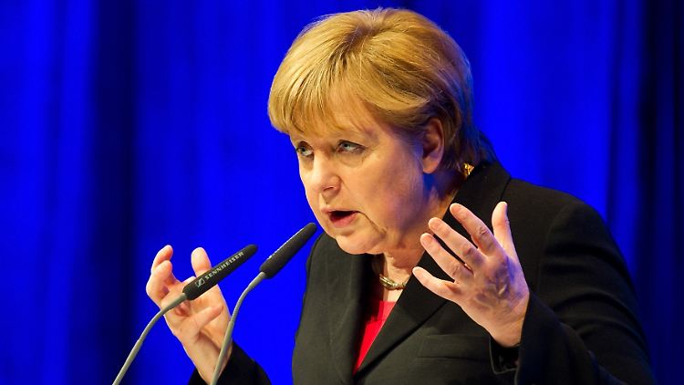 Angela Merkel, unter Zugzwang.