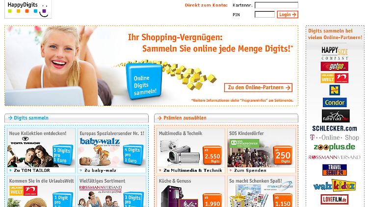 Happy-Digits existiert mittlerweile nur noch online - und das auch nur noch bis zum 30. November.