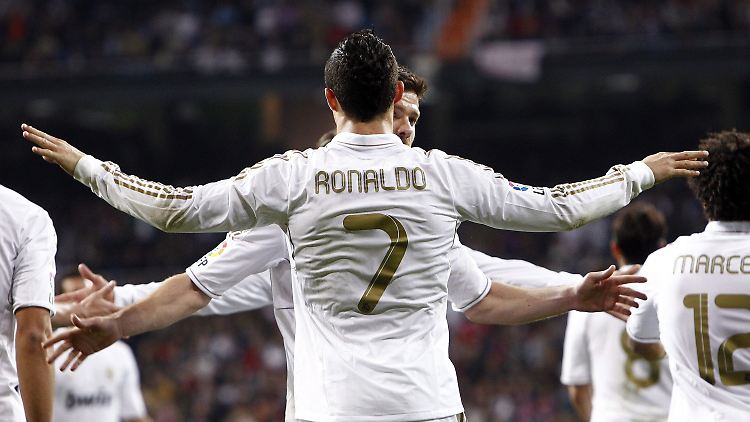 Cristiano Ronaldo traf zweimal gegen San Sebastian.