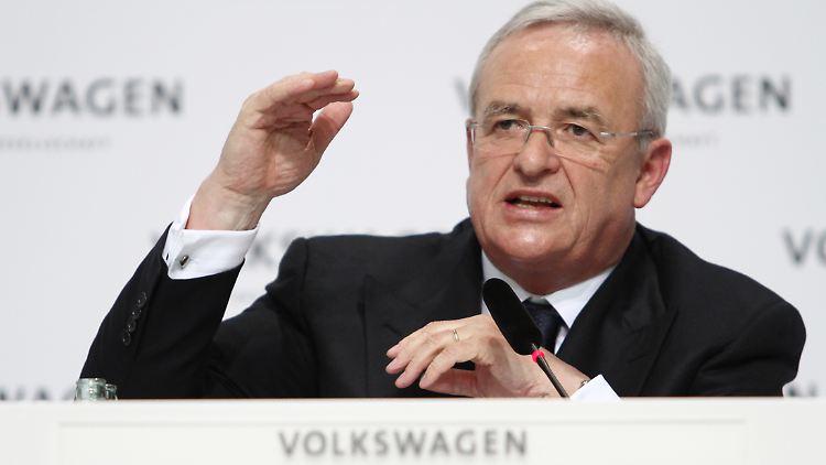Er bekommt am meisten: VW-Chef Winterkorn. Sein Gehalt von 16,6 Millionen Euro steht besonders in der Kritik.