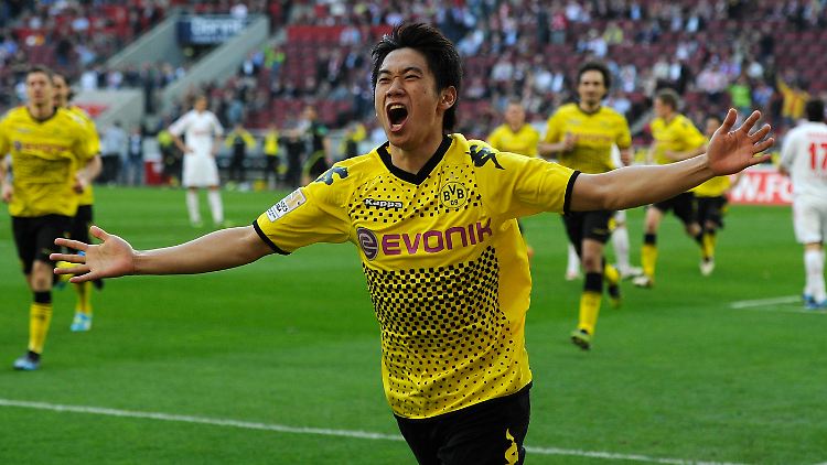 Nach dem Traumtor von Shinji Kagawa zum 2:1 für Dortmund brachen beim 1. FC Köln alle Dämme.