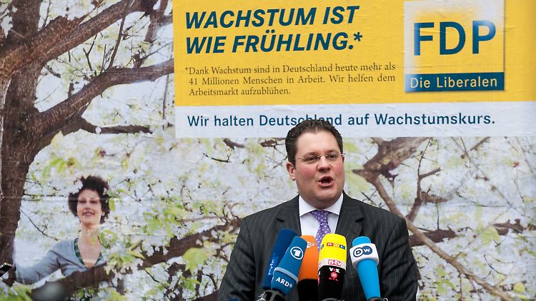 FDP-Generalsekretär Döring hofft auf Wachstum. Im Saarland ist das nicht gelungen.