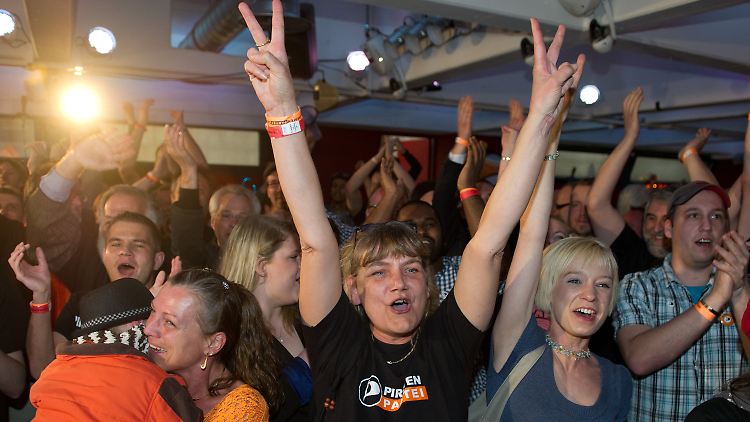 7,4 Prozent - das muss den Piraten erst einmal jemand nachmachen.