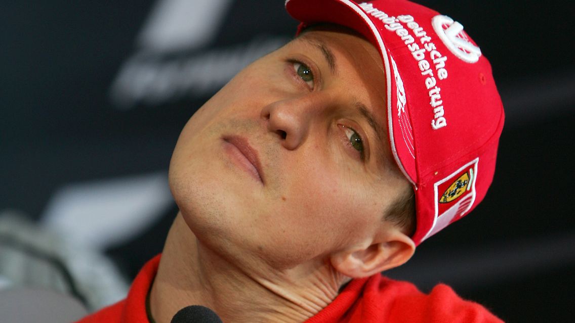 "Er könnte wieder um den Sieg mitfahren": Michael Schumacher.