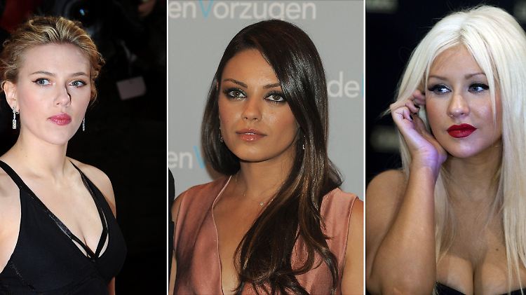 Scarlett Johanssons, Mila Kunis' und Christina Aguileras Leitungen wurden ...