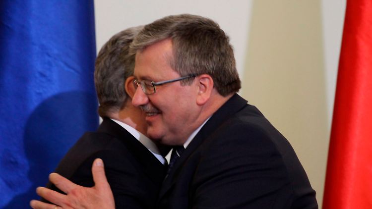 Gauck und Komorowski.