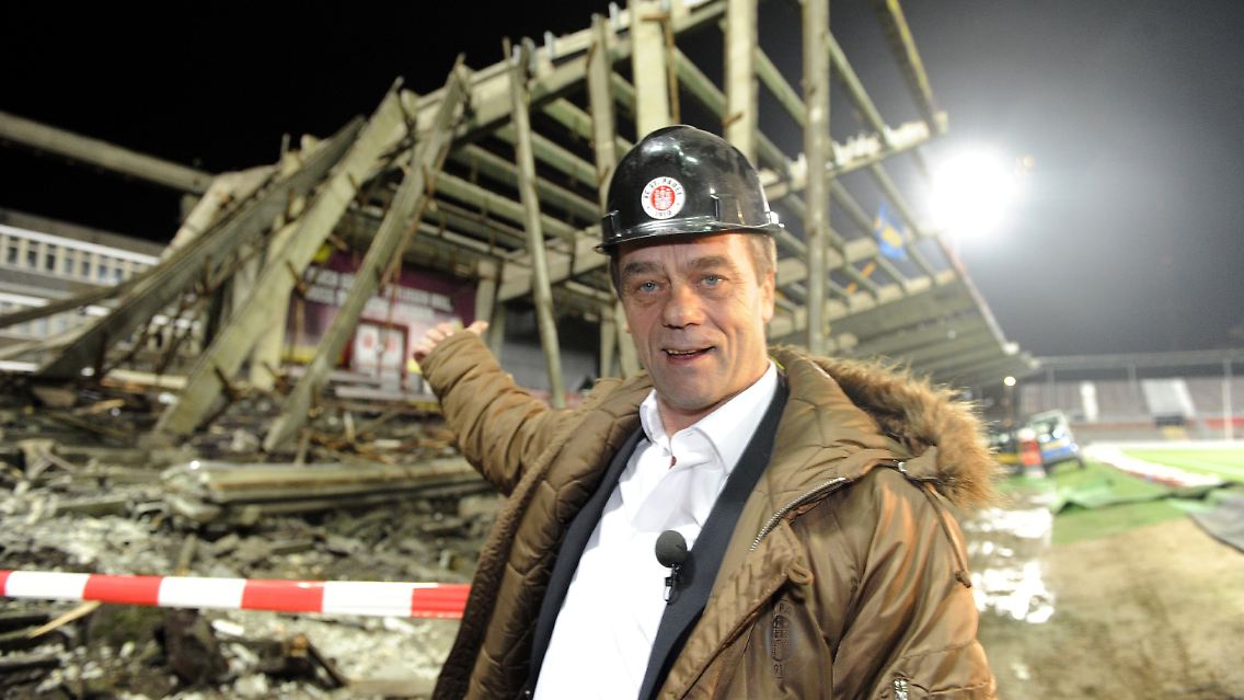 "Wir werden das schönste Stadion Deutschlands haben": Corny Littmann.