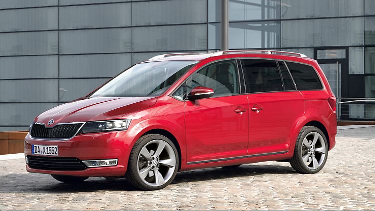 Dicht am Touran: der neue Skoda Roomster.