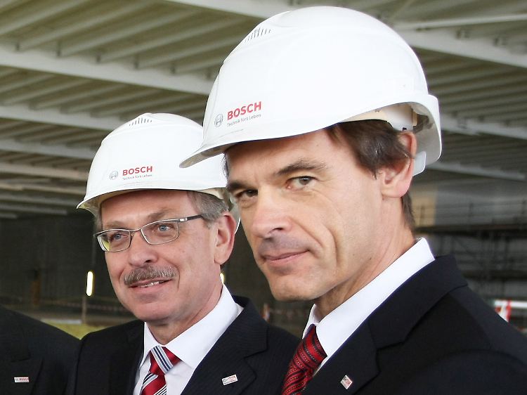 In renommierter Führungspositionen: Volkmar Dennar (r.), hier im Bild mit Franz Fehrenbach.