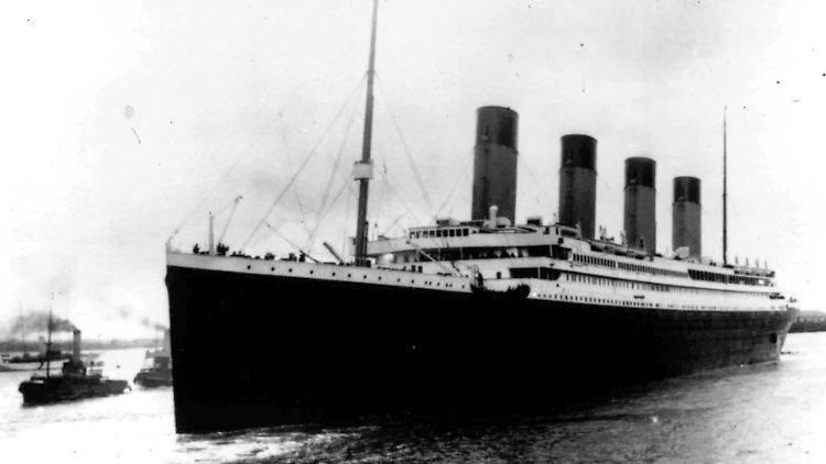 Der "Titanic" sank gleich bei ihrer ersten Fahrt.