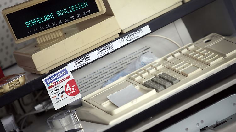 Kein Geld mehr in der Schlecker-Kasse.