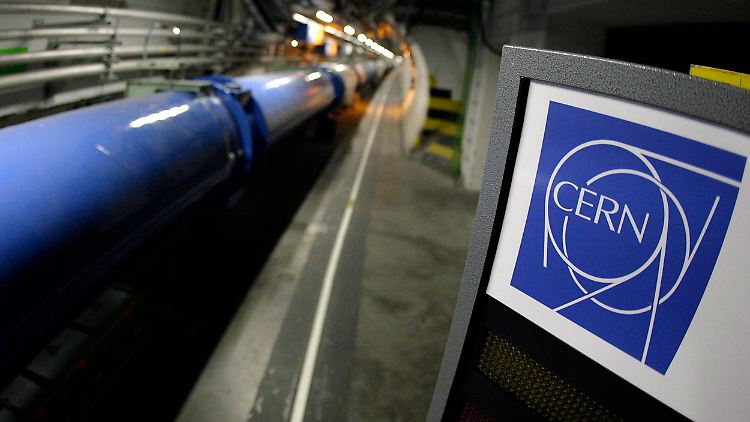 Der Large Hadron Collider (LHC) im Europäischen Kernforschungszentrum Cern bei Genf.