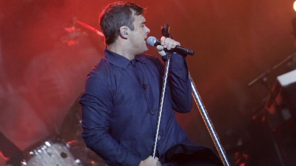 Wieder richtig da: Robbie Williams.
